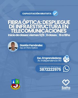 Fibra óptica: Despliegue de infraestructura en telecomunicaciones - 12/06/2026