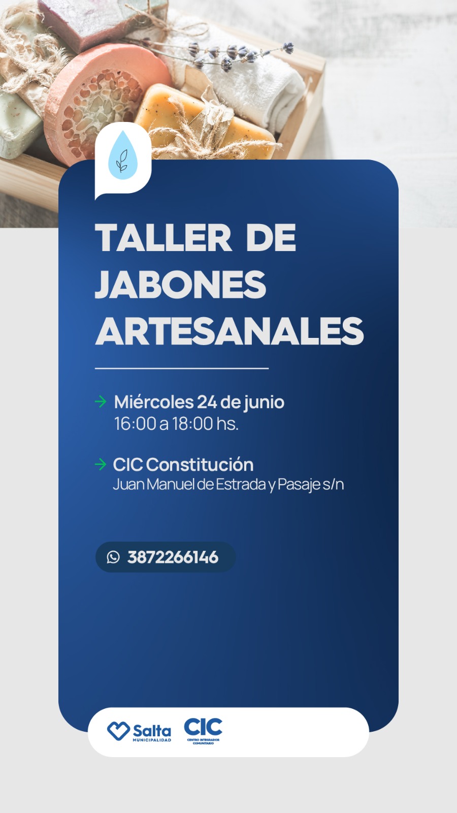TALLER DE JABONES ARTESANALES - CIC CONSTITUCION