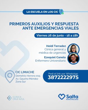 Primeros auxilios y respuesta ante emergencias viales - 26/06/2026