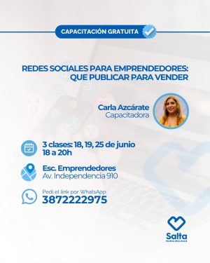 Redes Sociales para Emprendedores: qué publicar para vender - 18/06/2026