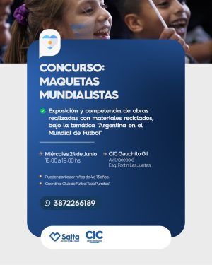 Concurso de Maquetas Mundialistas - CIC Gauchito Gil