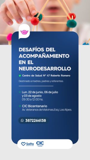 Desafíos Del acompañamiento en el neurodesarrollo En CIC Bicentenario