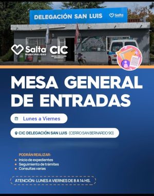 MESA DE ENTRADAS