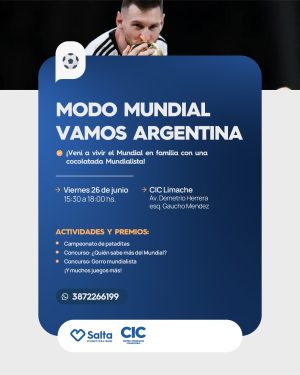 MODO MUNDIAL VAMOS ARGENTINA - CIC LIMACHE