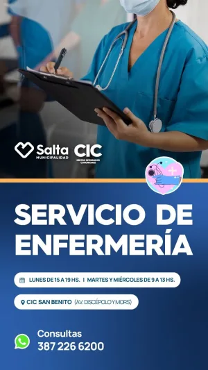 SERVICIO DE ENFERMERÍA - CIC SAN BENITO