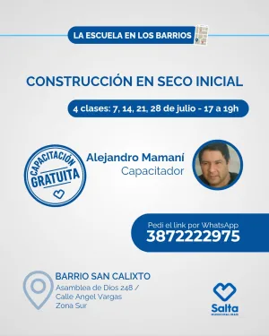 Construcción en seco inicial - 07/07/2026