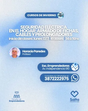 Seguridad eléctrica en el hogar: Armando fichas, cables y prolongadores - 13/07/2026