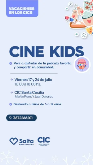 CINE KIDS - SANTA CECILIA
