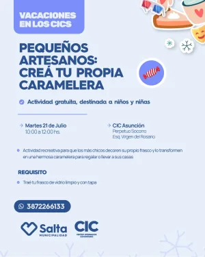 PEQUEÑOS ARTESANOS, CREA TU PROPIA CARAMELERA