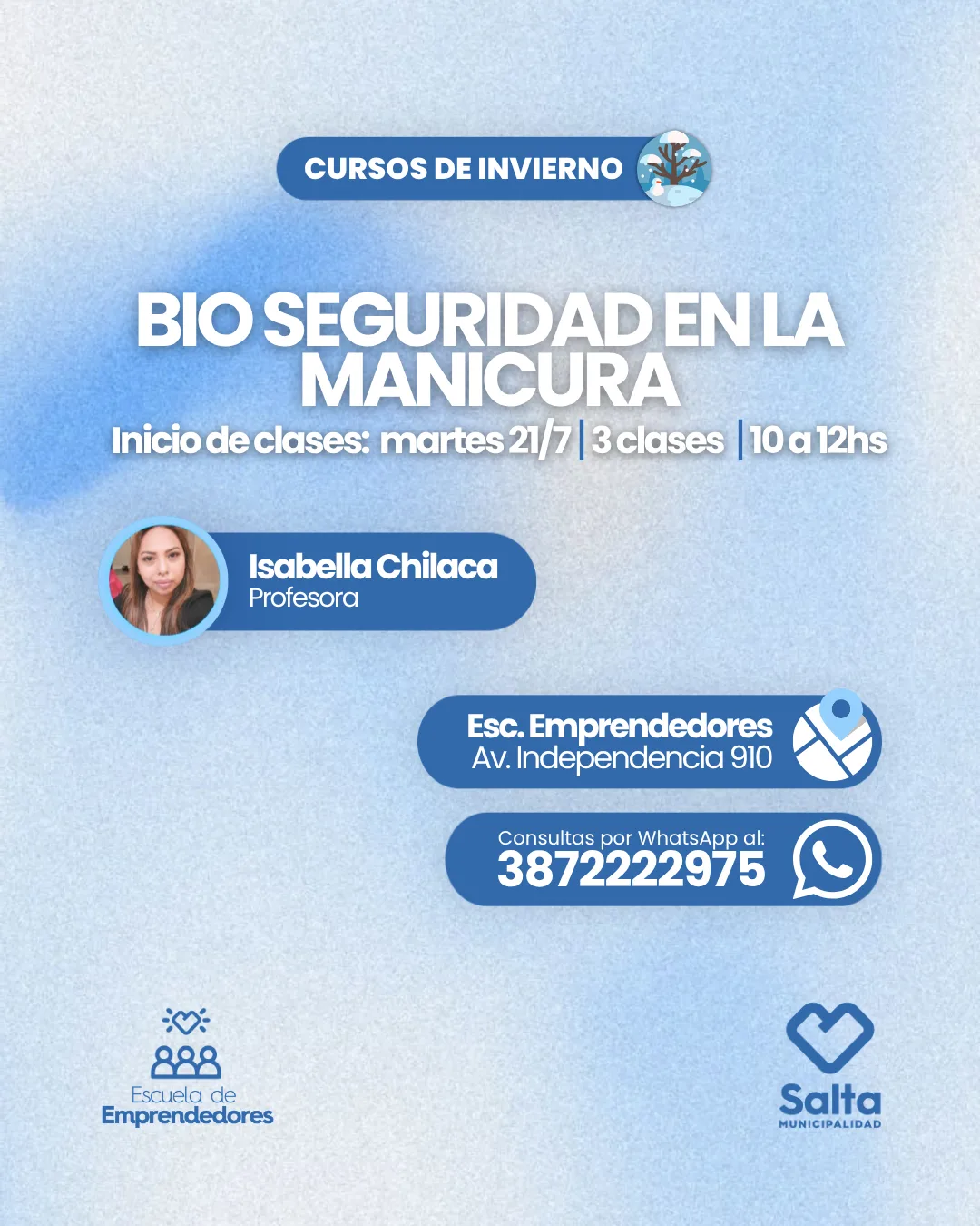 Bio seguridad en la manicura - 21/07/2026