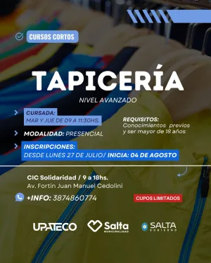 Tapiceria avanzado "CIC SOLIDARIDAD "