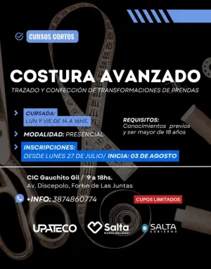 COSTURA AVANZADO - CIC GAUCHITO GIL