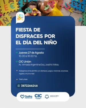 FIESTA DE DISFRACES POR EL DÍA DEL NIÑO - CIC UNIÓN