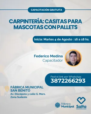 Carpintería: casitas para mascotas con pallets 4/08/26