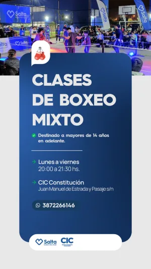 BOXEO MIXTO - CIC CONSTITUCIÓN