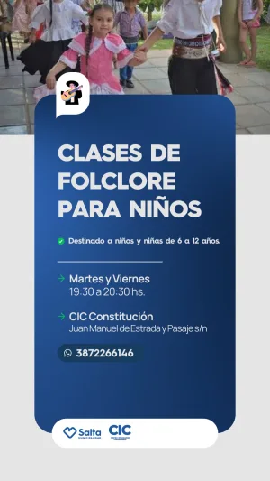 FOLCLORES PARA NIÑOS - CIC CONSTITUCION