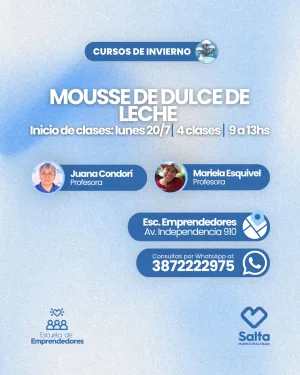 Mousse de dulce de leche - 20/07/2026