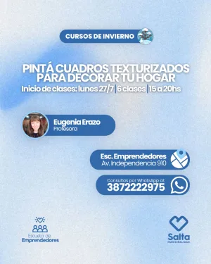 Pintá cuadros texturizados para decorar tu hogar - 27/07/2026