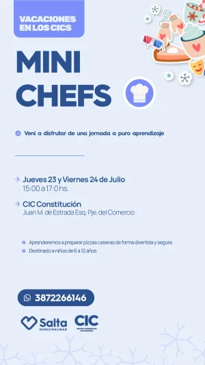 MINI CHEFS - CIC CONSTITUCION