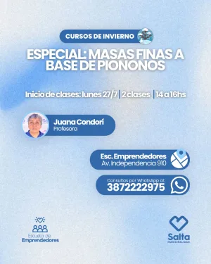 Especial: Masas finas a base de piononos - 27/07/2026