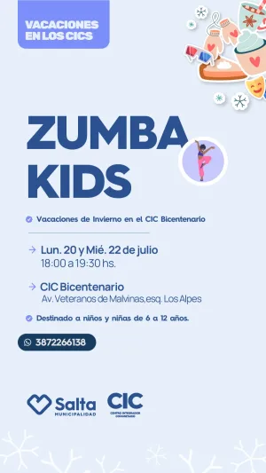 ZUMBA KIDS en CIC Bicentenario