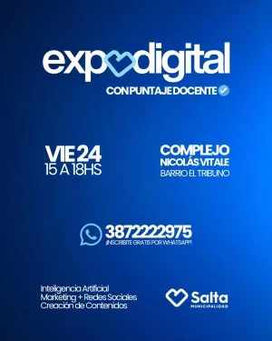 ExpoDigital: Con puntaje docente - 24/07/2026