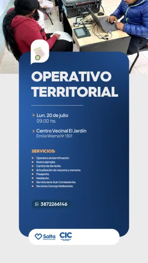 OPERATIVO TERRITORIAL - CIC CONSTITUCION