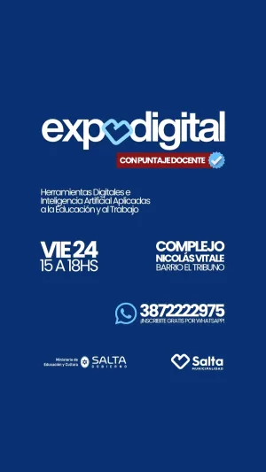 ExpoDigital: Con puntaje docente - 24/07/2026