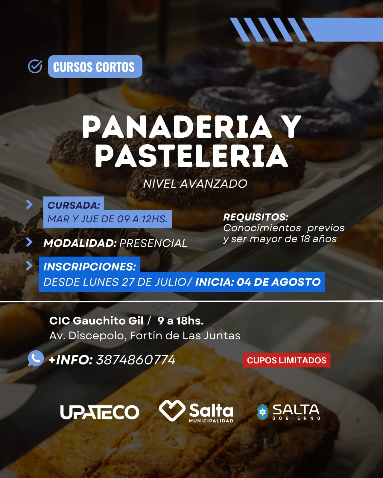PANADERÍA Y PASTELERÍA Nivel Avanzado - CIC GAUCHITO GIL