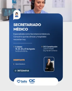 SECRETARIADO MEDICO - CIC CONSTITUCION