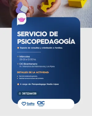 SERVICIO DE PSICOLOGIA "En CIC Bicentenario"