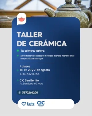 TALLER DE CERAMICA- CIC SAN BENITO