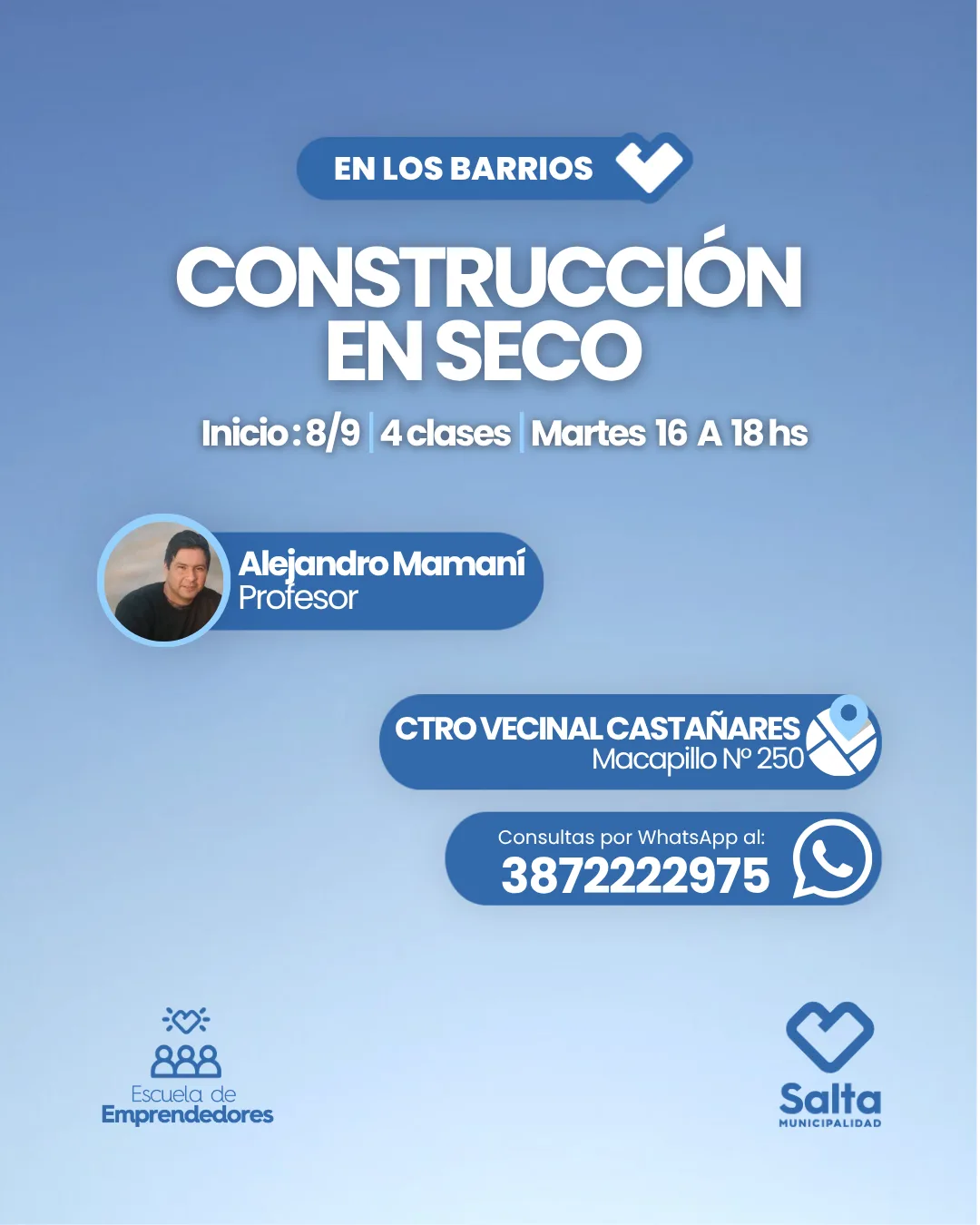 Construcción en seco - 08/09/2026