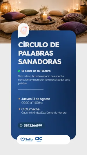CIRCULO DE PALABRAS SANADORAS - CIC LIMACHE