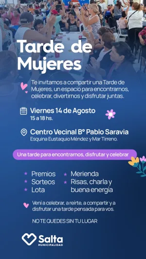 TARDE DE MUJERES