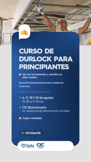 CURSO DE DURLOK PARA PRINCIPIANTES EN CIC BICENTENARIO