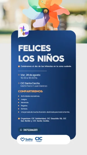 FELICES LOS NIÑOS - CIC SANTA CECILIA
