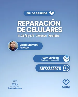 Reparación de celulares - 11/08/2026