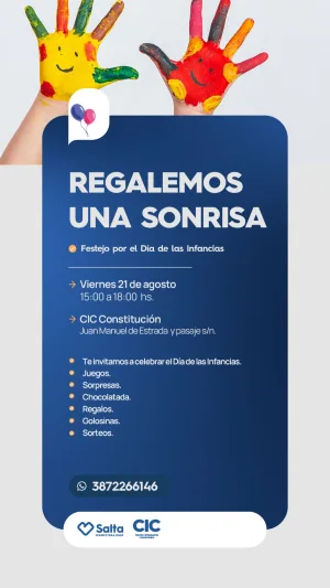 REGALEMOS UNA SONRISA - CIC CONSTITUCION