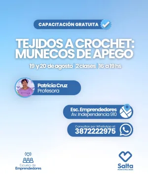 Tejidos a crochet: Muñecos de apego - 19/08/2026