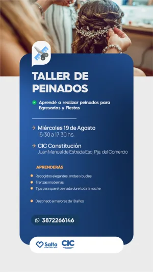TALLER DE PEINADOS - CIC CONSTITUCION