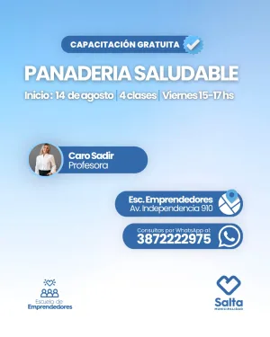 Panadería saludable - 14/08/2026