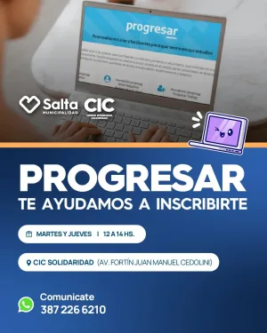 PROGRESAR. CIC SOLIDARIDAD