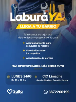 LABURA YA LLEGA A TU BARRIO - CIC LIMACHE