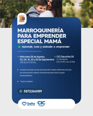 MARROQUINERÍA PARA EMPRENDER - CIC GAUCHITO GIL