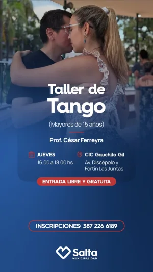 CLASES DE TANGO - CIC GAUCHITO GIL