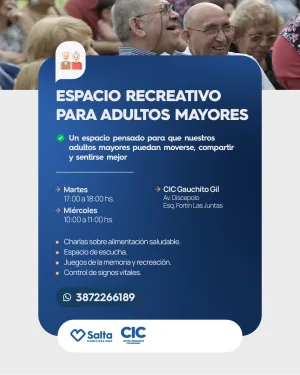 Espacio Recreativo para Adultos Mayores - CIC Gauchito Gil