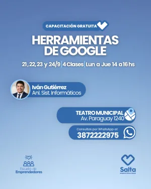 Herramientas de Google - 21/09/2026