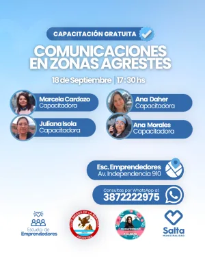 Comunicaciones en zonas agrestes - 18/09/2026