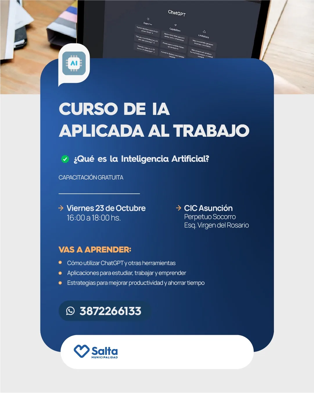 CURSO DE IA APLICADO AL TRABAJO -CIC ASUNCION